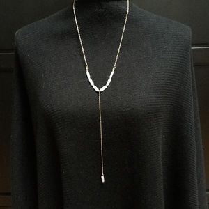 New! Rose Quartz Crystal Druzy Necklace